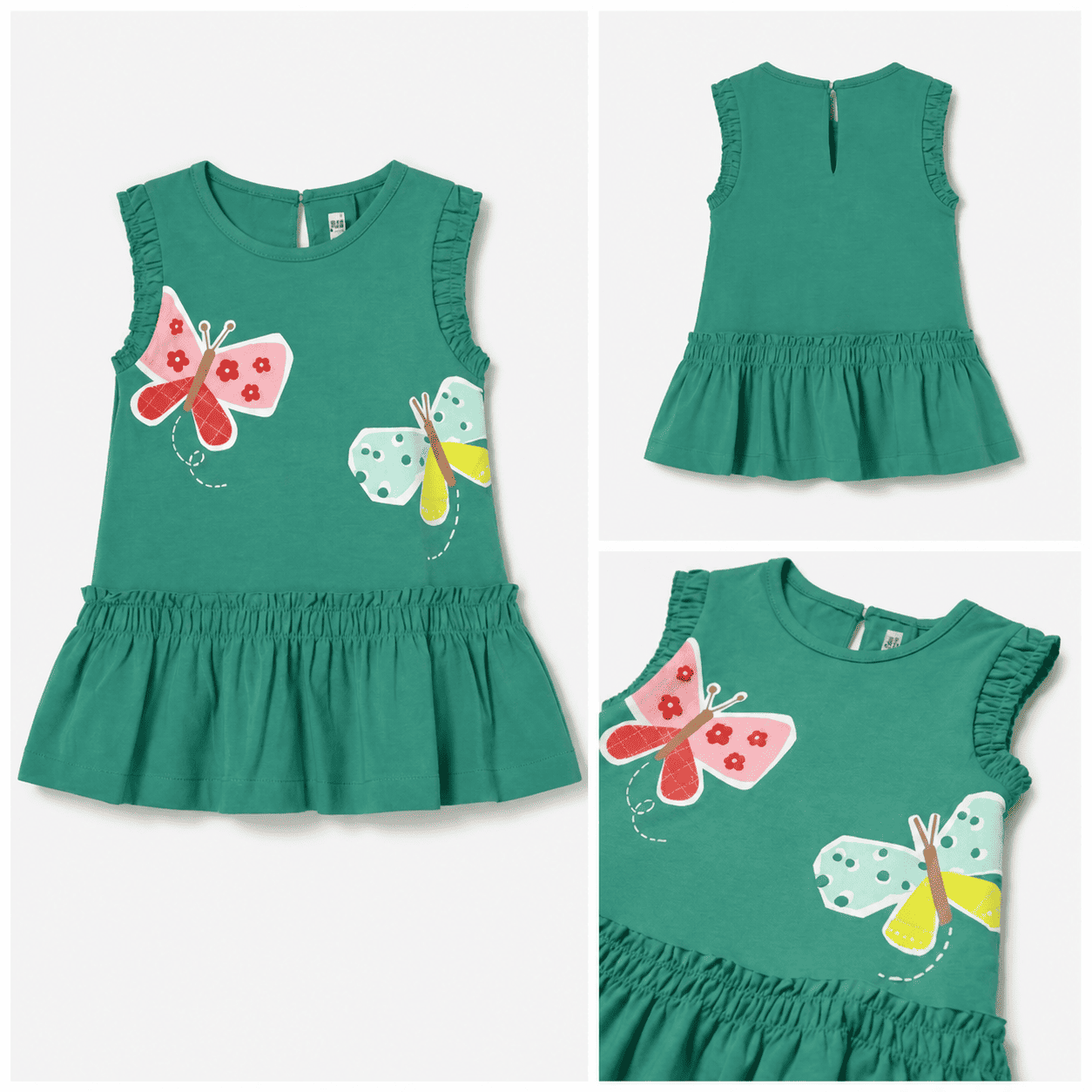 Vestido casual 18m-4 Años