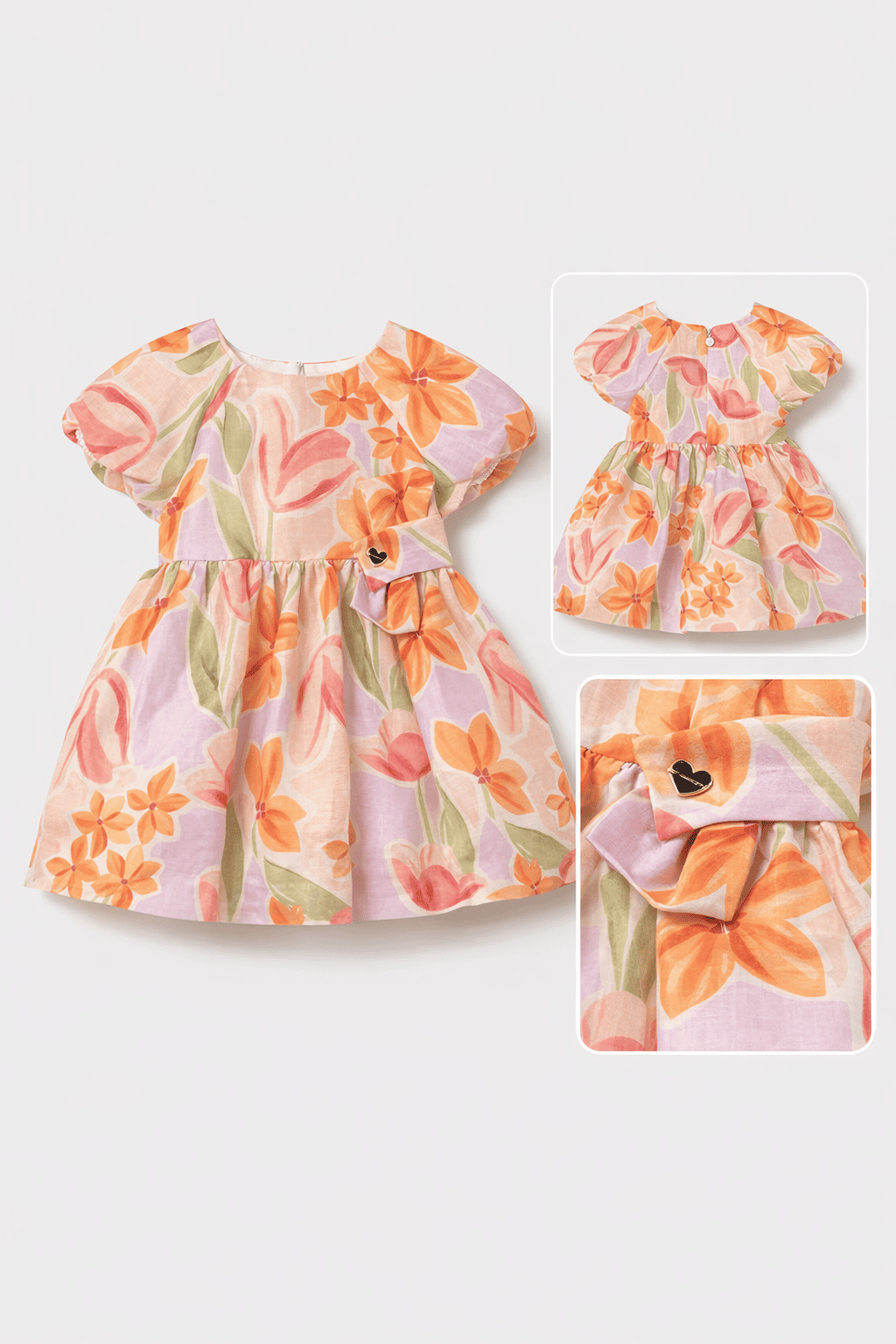 Vestido de ceremonia 18m- 4 años
