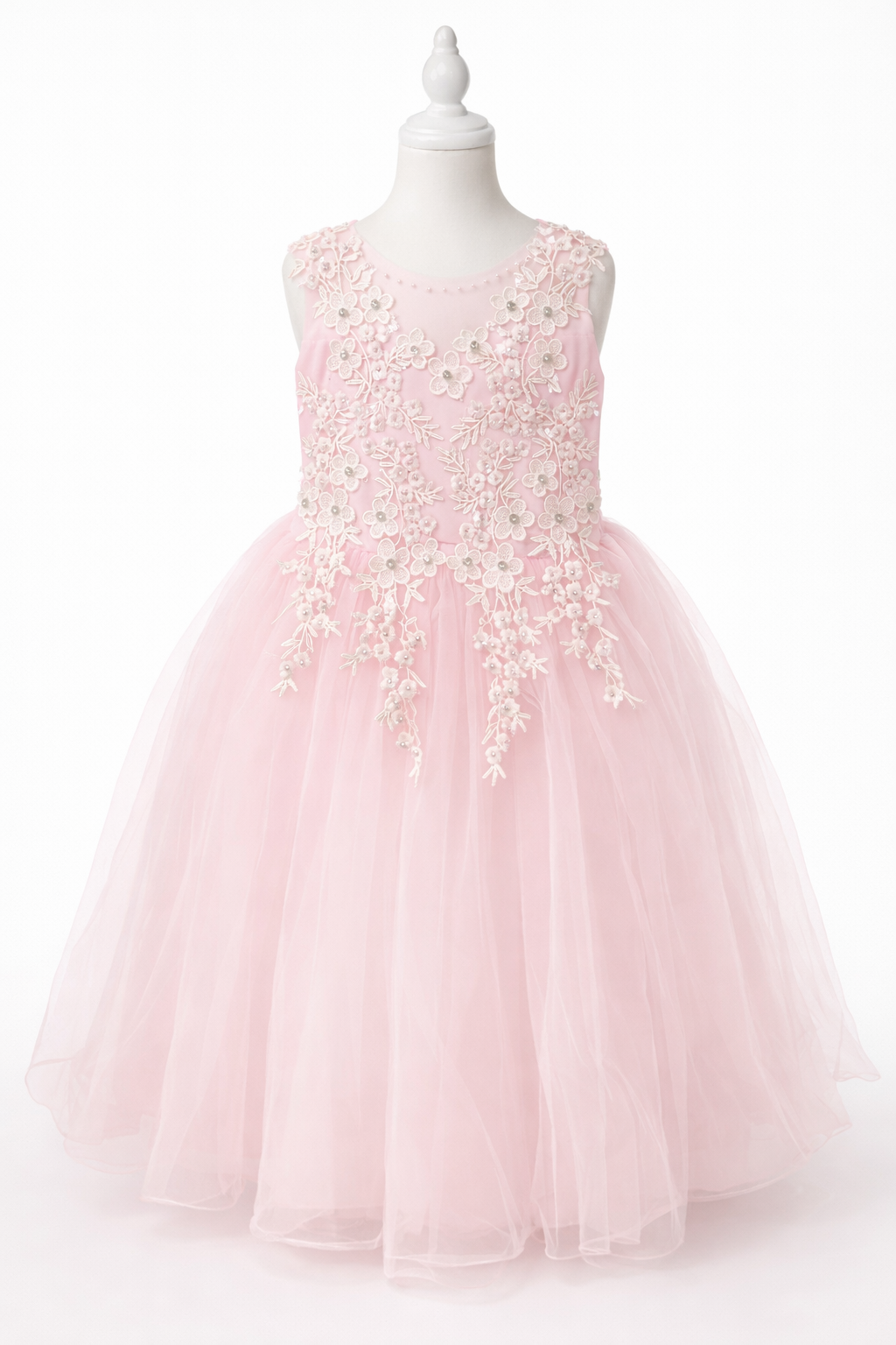Vestido largo de ceremonia 4-14 Años