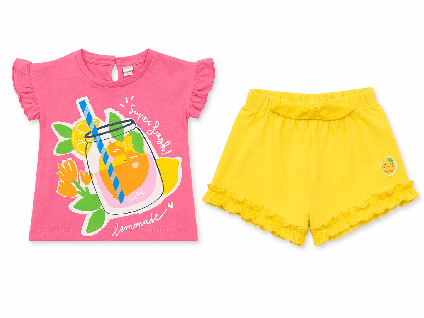 Conjunto camiseta con short 4-8 Años