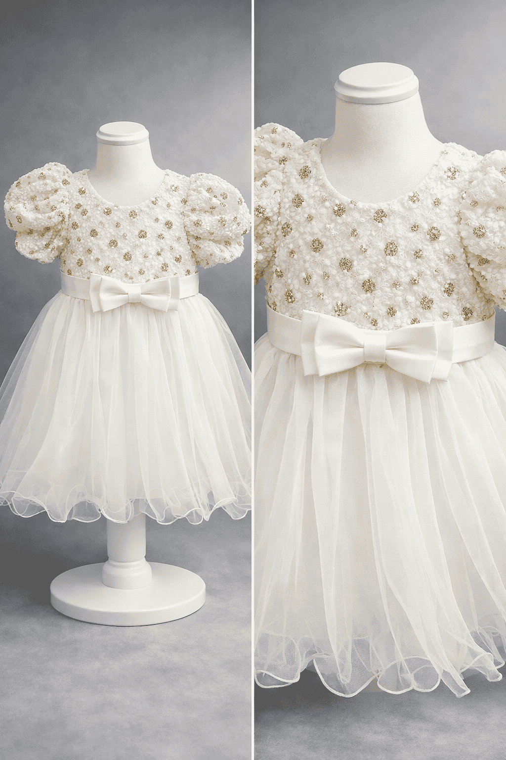 Vestido de ceremonia 6m - 36meses