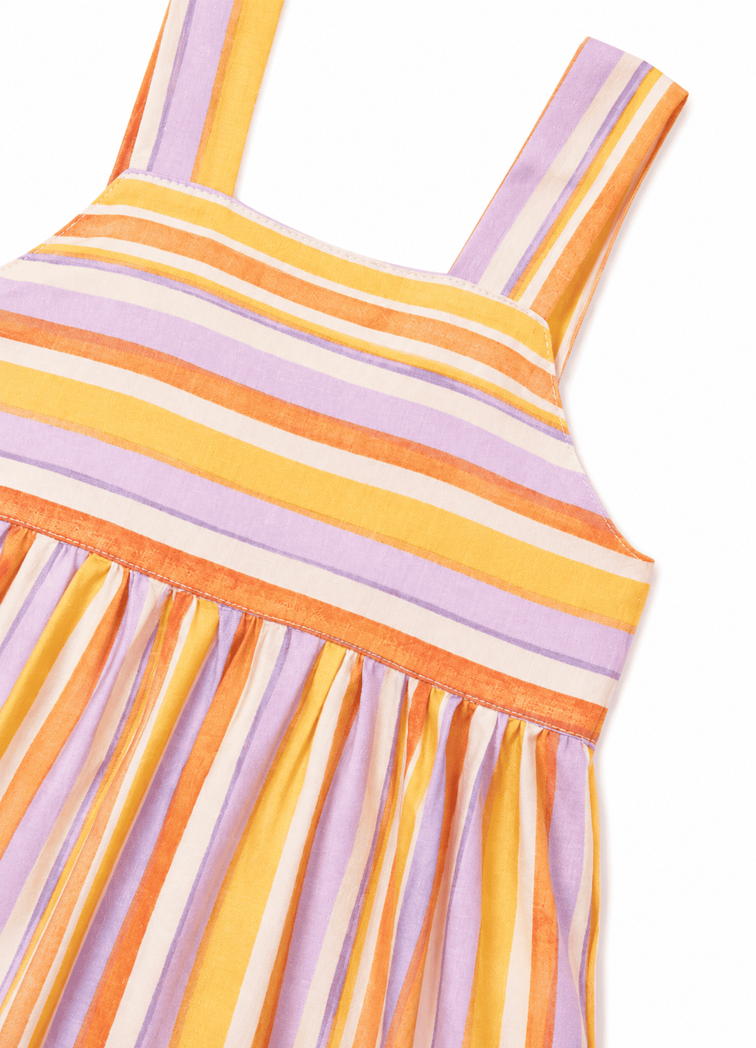 Vestido de rayas 6-10 Años