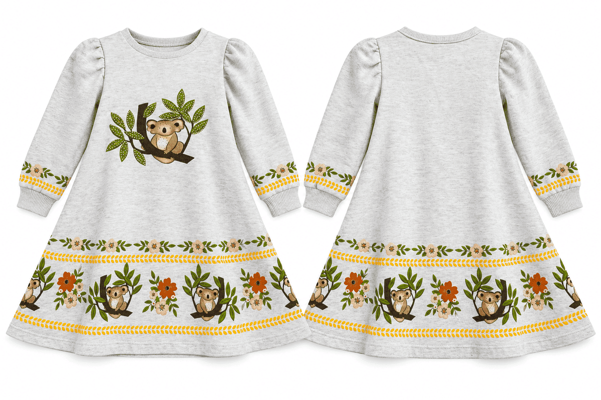 Vestido casual 2 - 6 Años