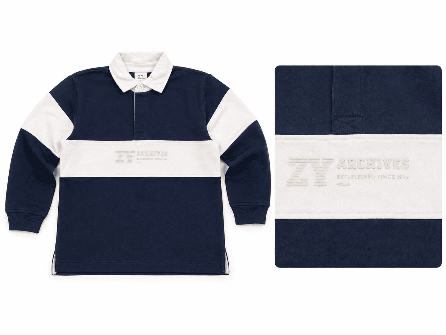 Polo manga larga de niño