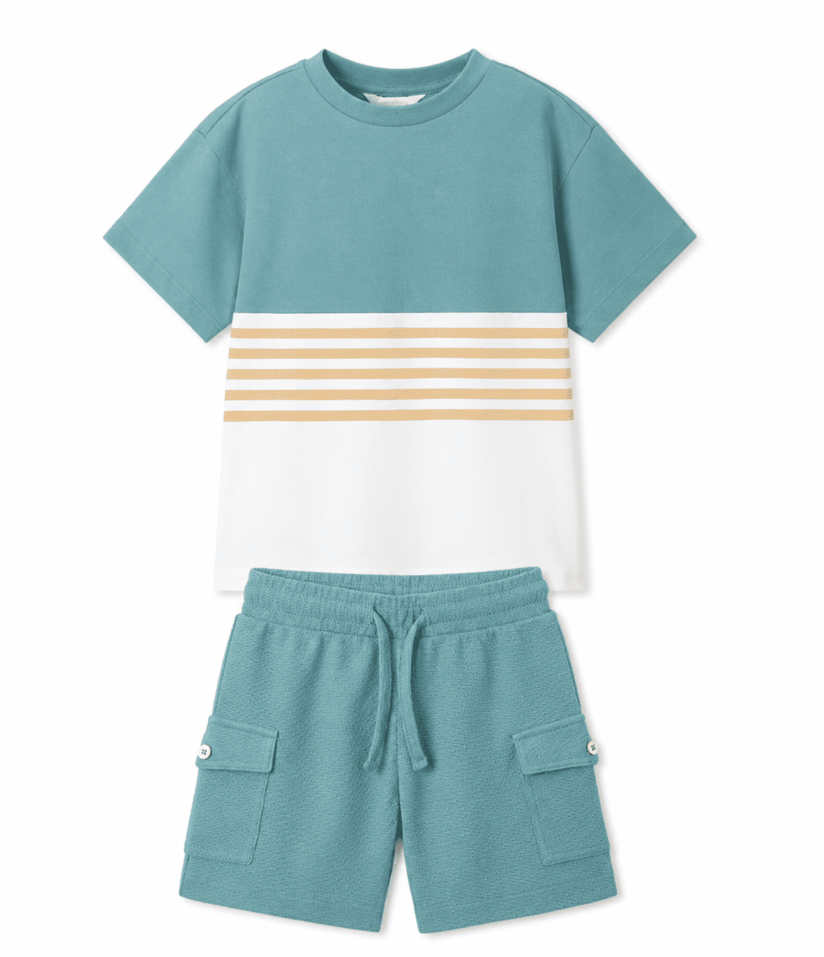 Conjunto camiseta con short 4-10 Años