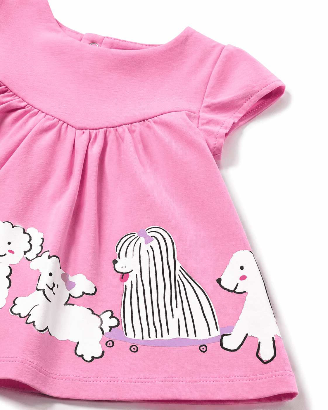 Vestido de algodón 2m-12 Meses