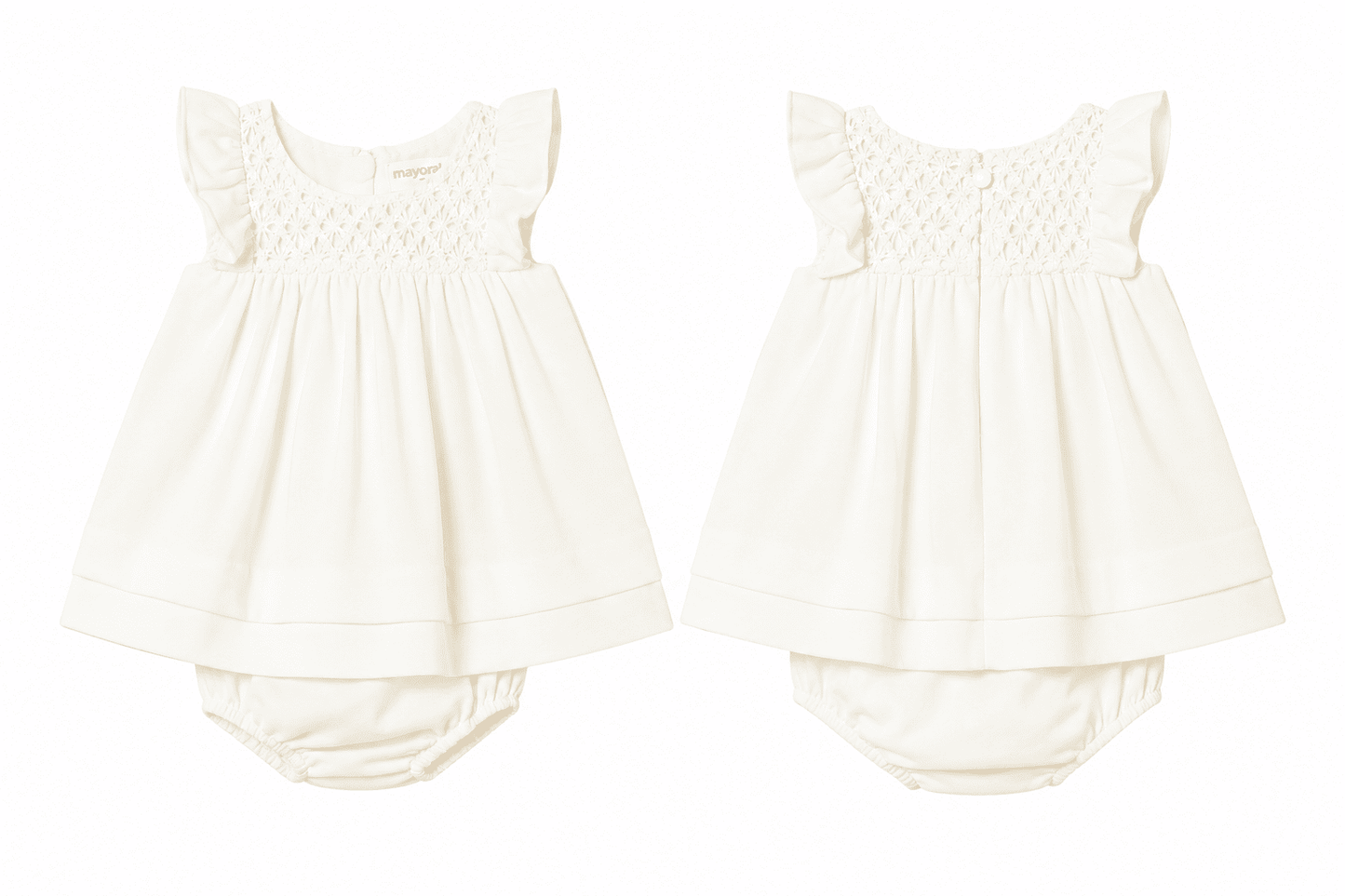 Vestido de ceremonia 2m-9meses