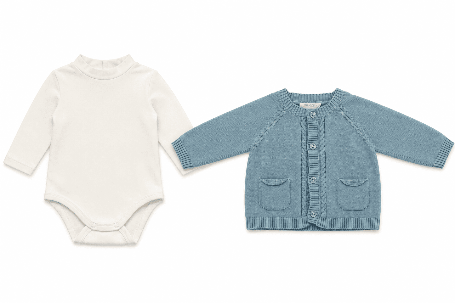 Conjunto de punto de niño