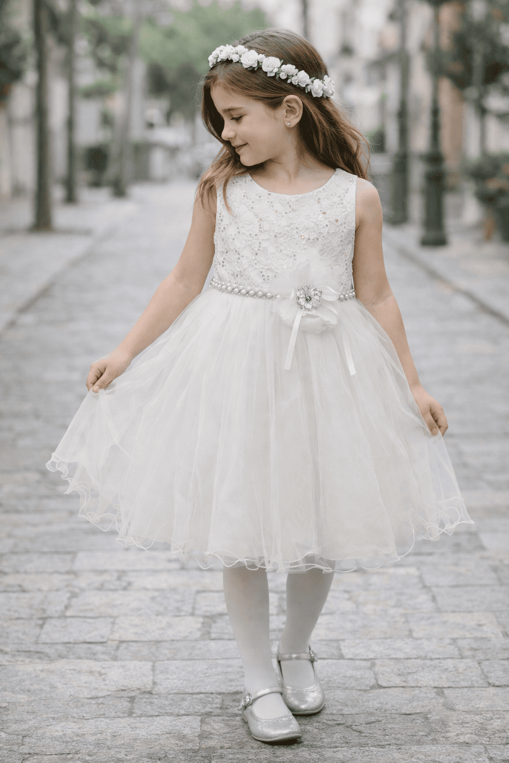 Vestido de ceremonia 4-14 Años