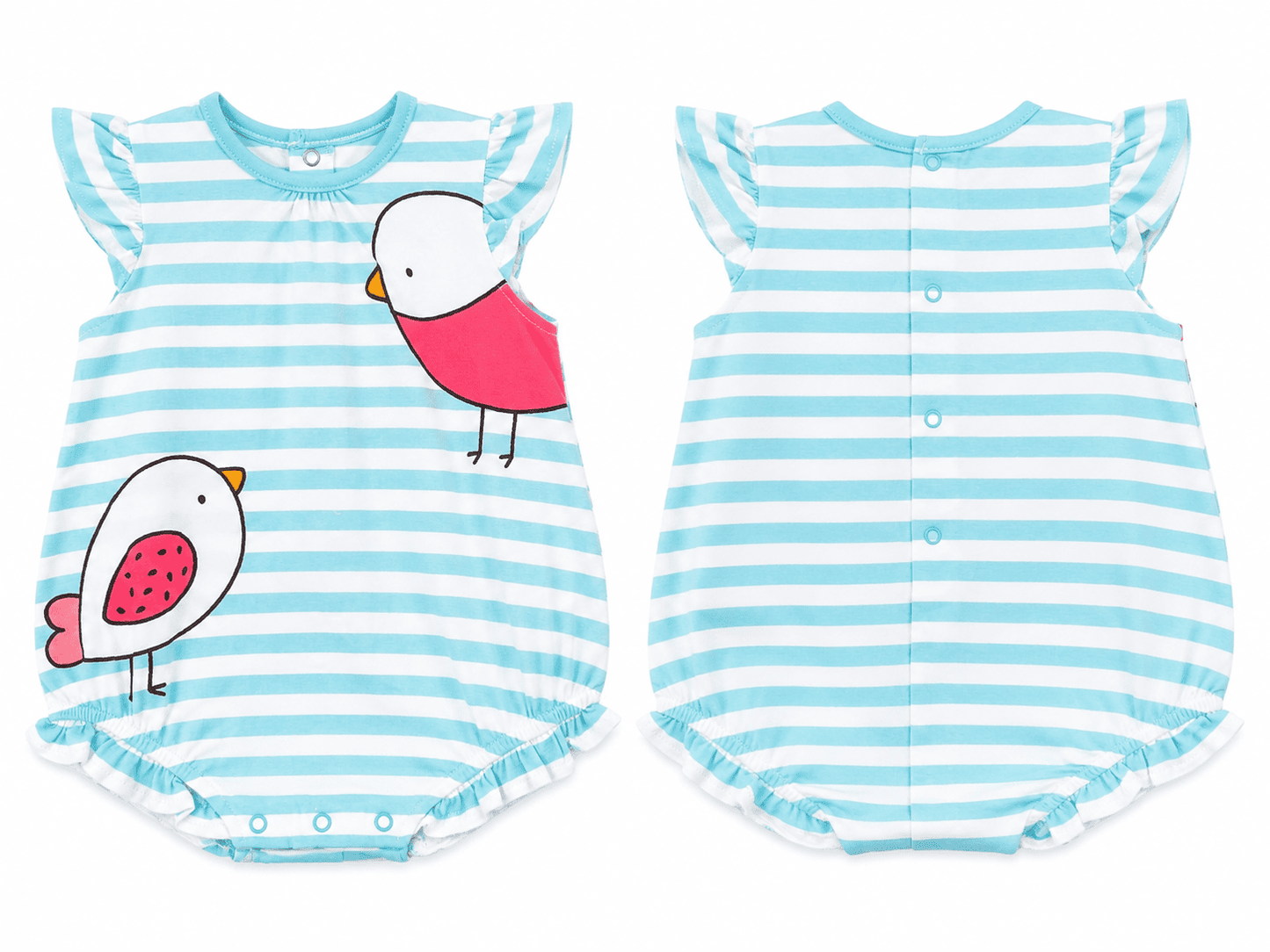 Pelele algodón 0m - 6 meses