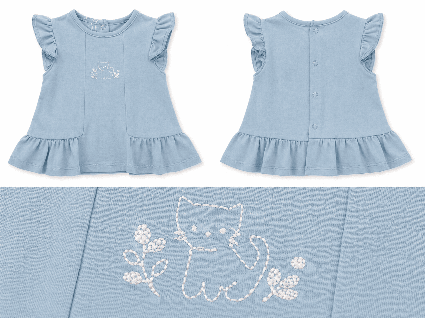 Conjunto camiseta con ranita estampado