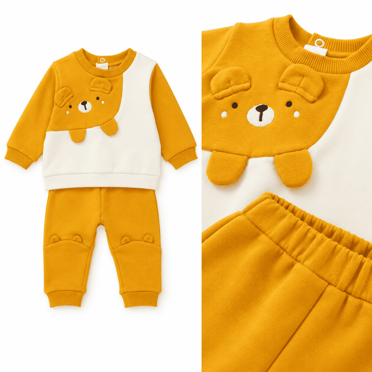 Conjunto de felpa de bebé