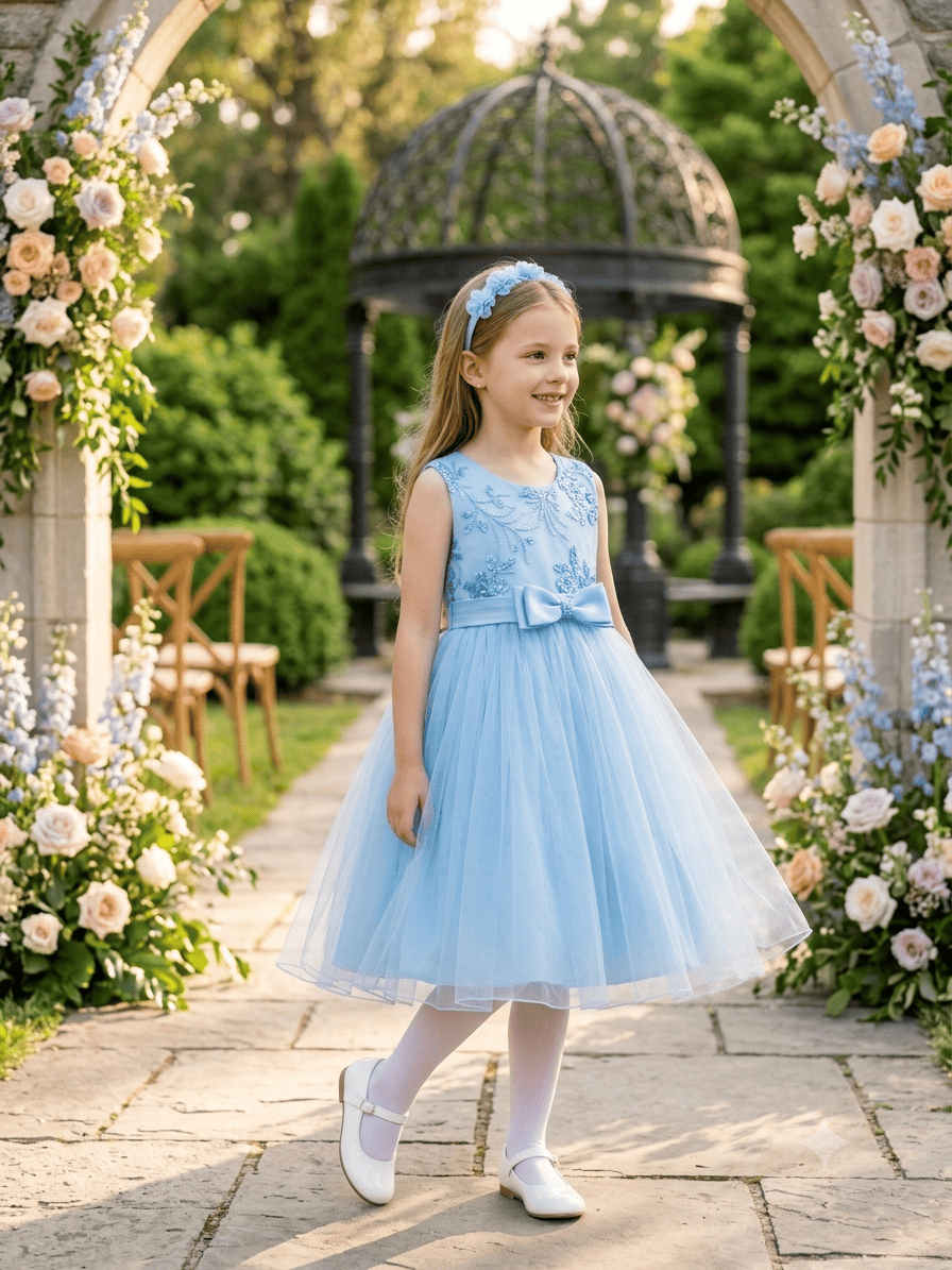 Vestido de ceremonia 4-14 Años