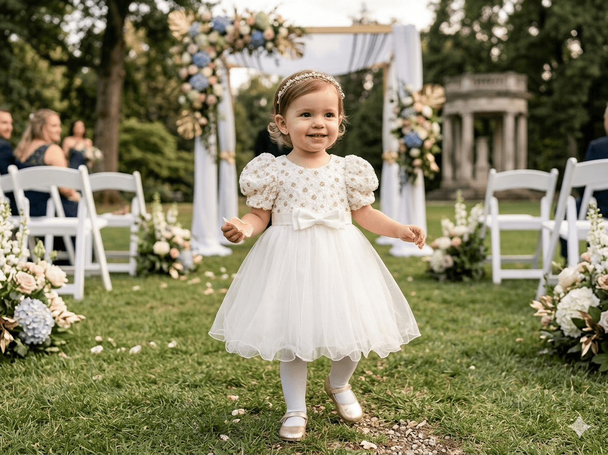 Vestido de ceremonia 6m - 36meses