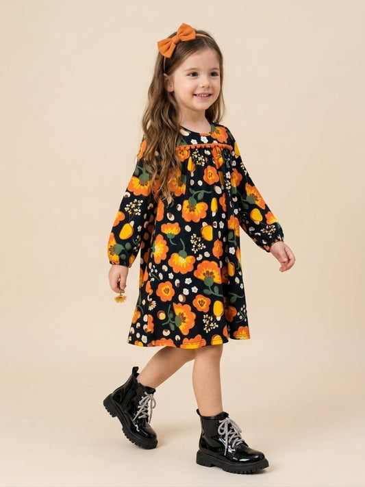 Vestido casual de flores