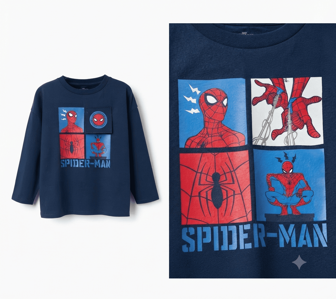 Camiseta de niño Spiderman