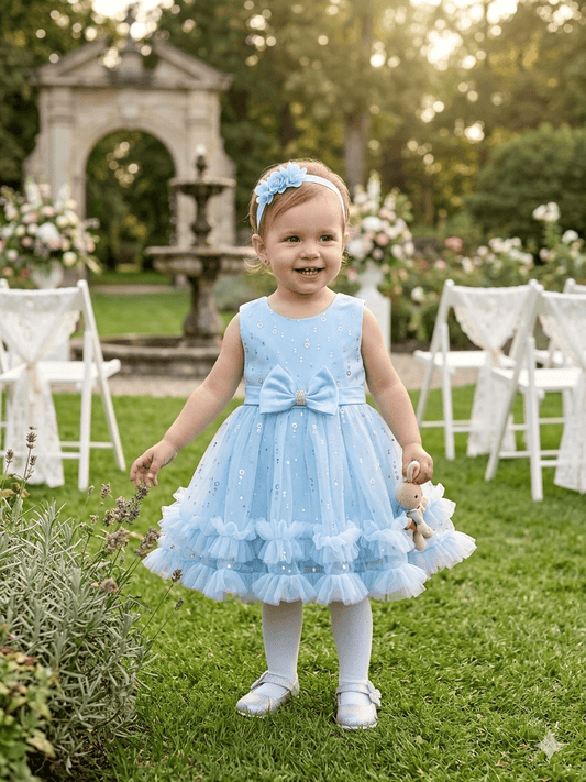 Vestido de ceremonia 6m-36 meses