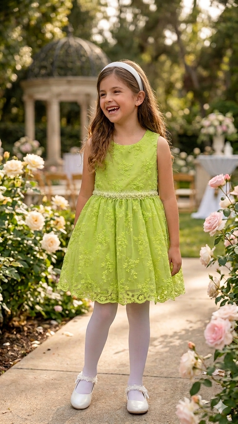 Vestido de fiesta 4-14 Años