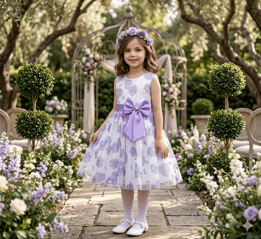 Vestido de ceremonia 4-14 Años