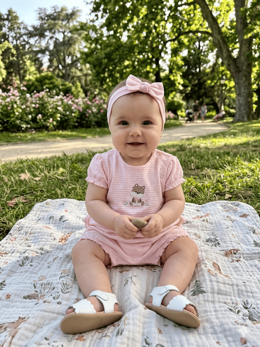 Pelele manga corta 0m-6 meses