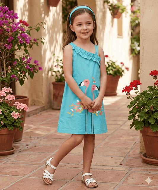 Vestido casual  4-10 Años