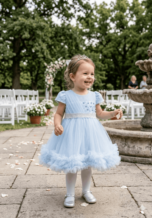 Vestido de ceremonia 6m hasta 36 meses