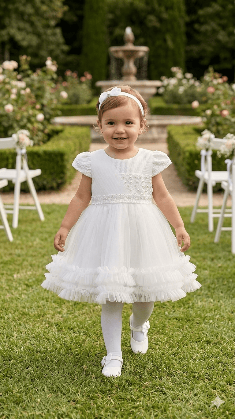 Vestido de ceremonia 6m- 36meses