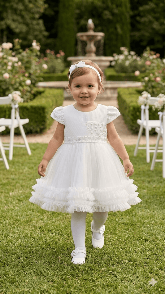 Vestido de ceremonia 6m- 36meses