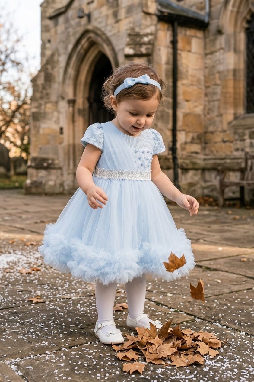 Vestido de ceremonia 6m hasta 36 meses