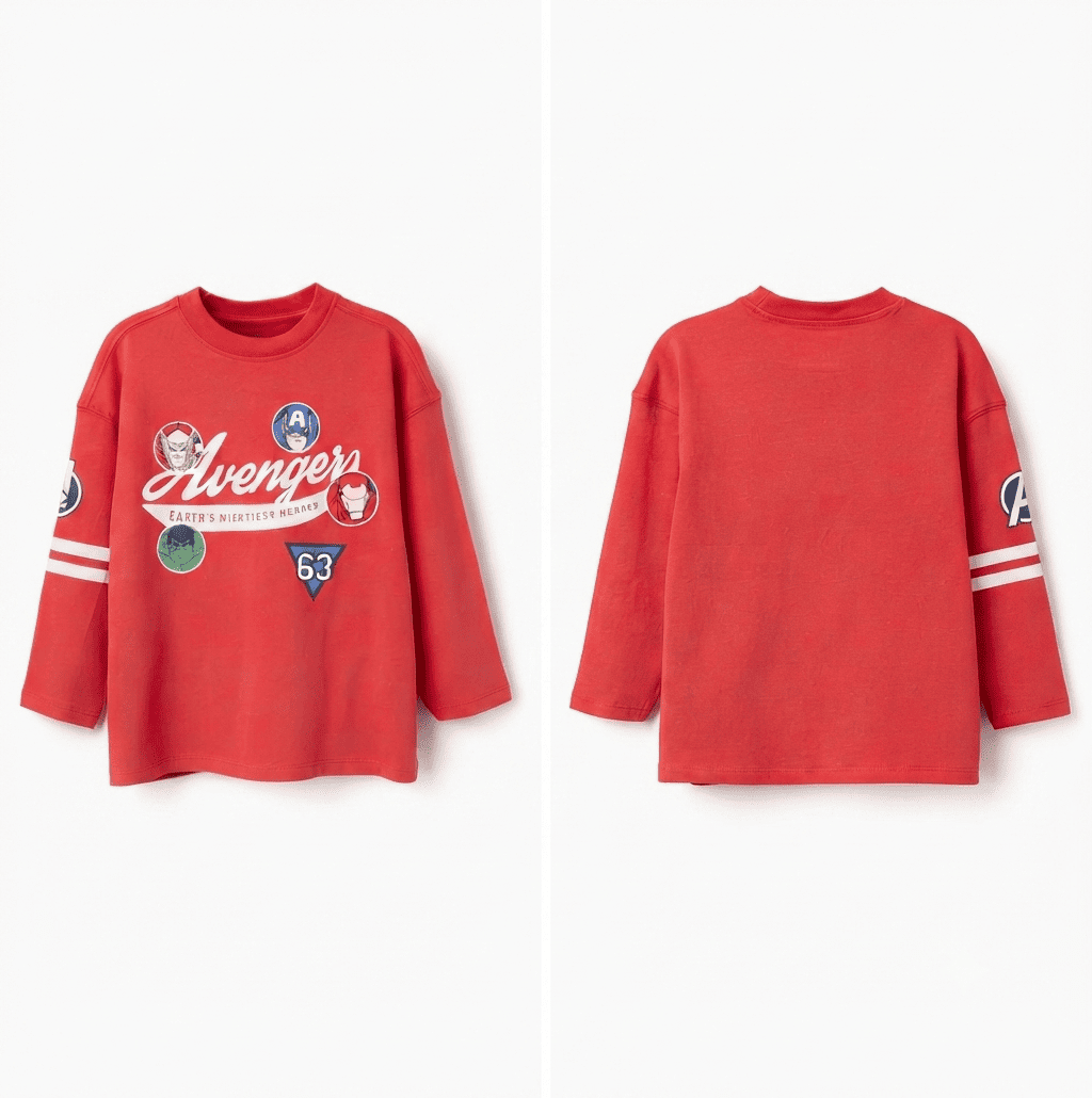 Camiseta manga larga Avengers
