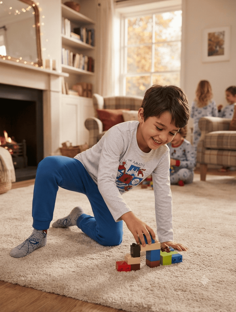 Pijama de niño estampado de Spiderman