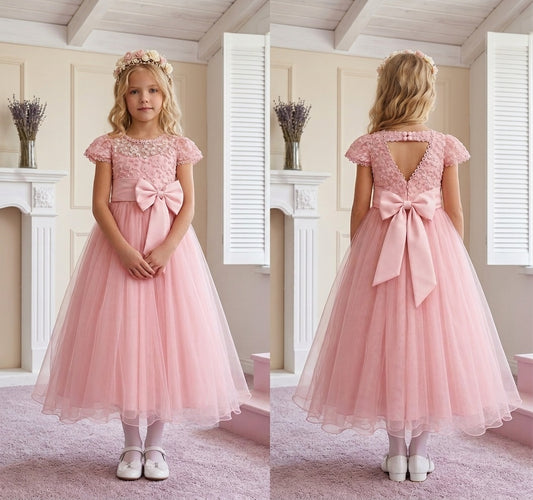 Vestido largo de ceremonia 4-16 Años