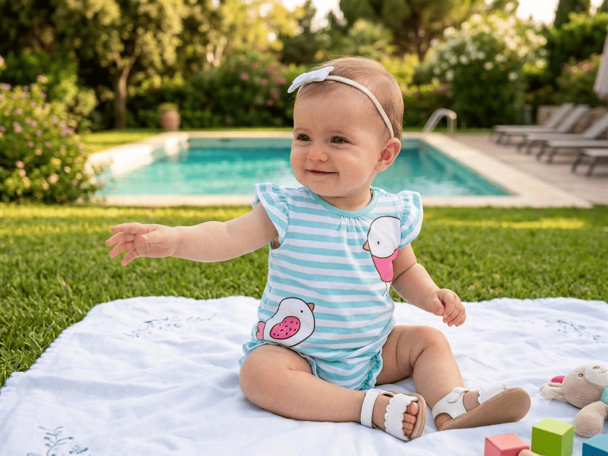 Pelele algodón 0m - 6 meses