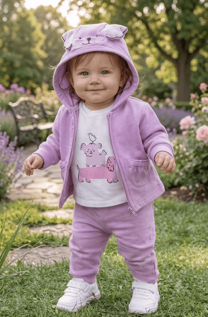 Conjunto de chandal de niña