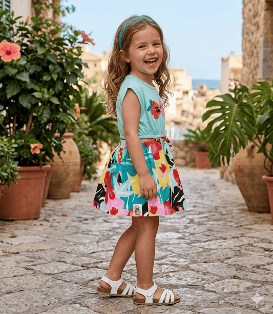 Vestido casual 6-10 Años
