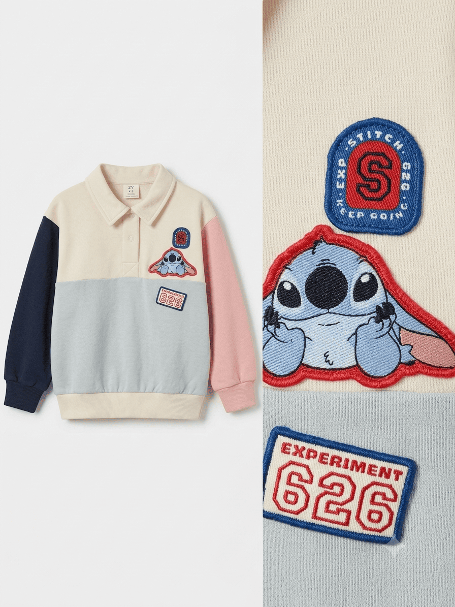 Sudadera de niña de Stitch