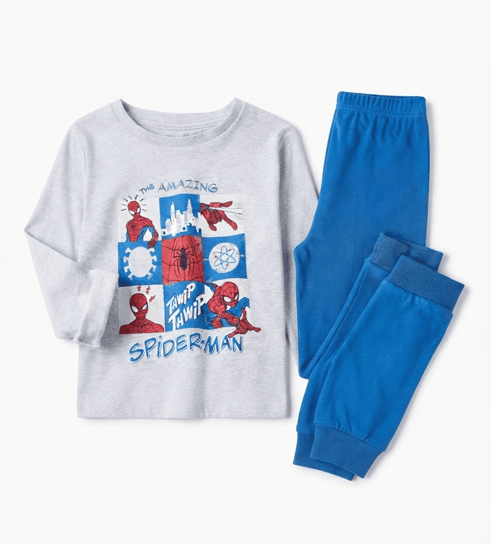 Pijama de niño estampado de Spiderman