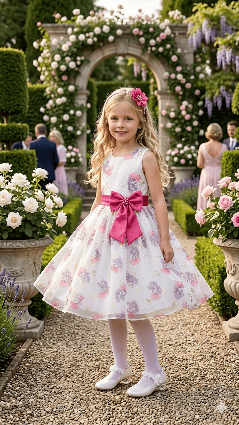 Vestido de ceremonia 4-14 Años