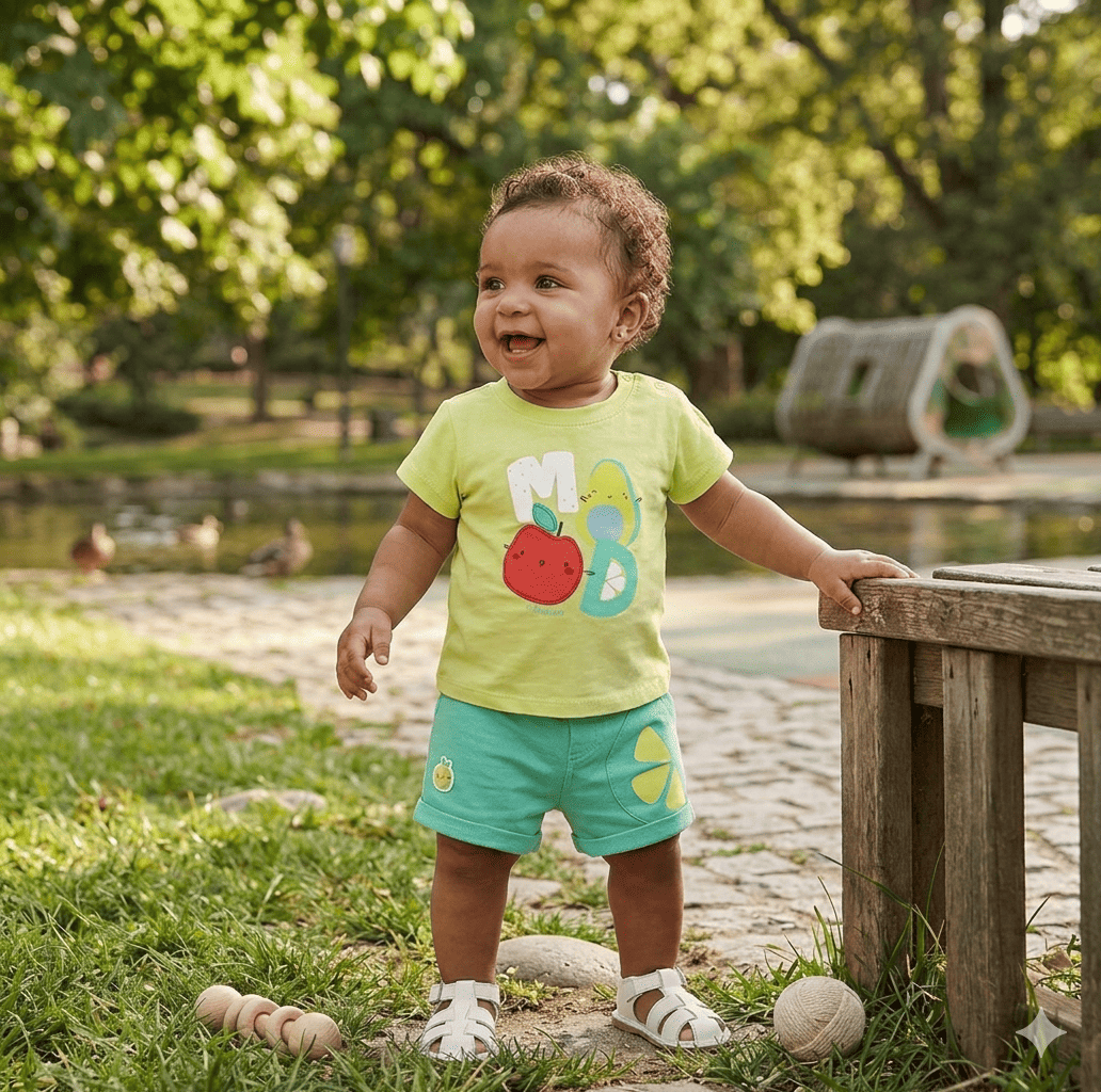 Conjunto casual 3m - 18meses