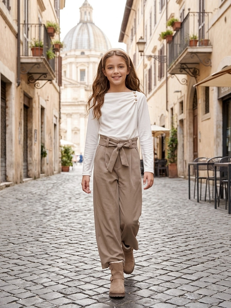 Conjunto de niña de vestir