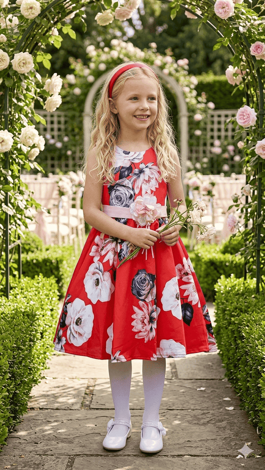 Vestido de ceremonia 4-14 aÑOS
