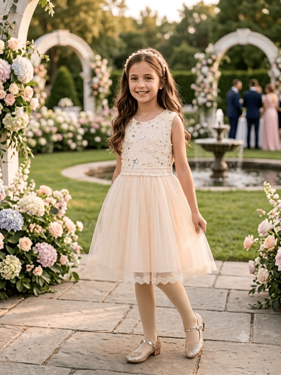 Vestido de ceremonia 4-14 Años