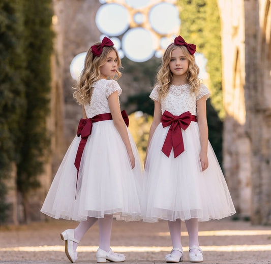 Vestido largo de ceremonia 4-14 Años