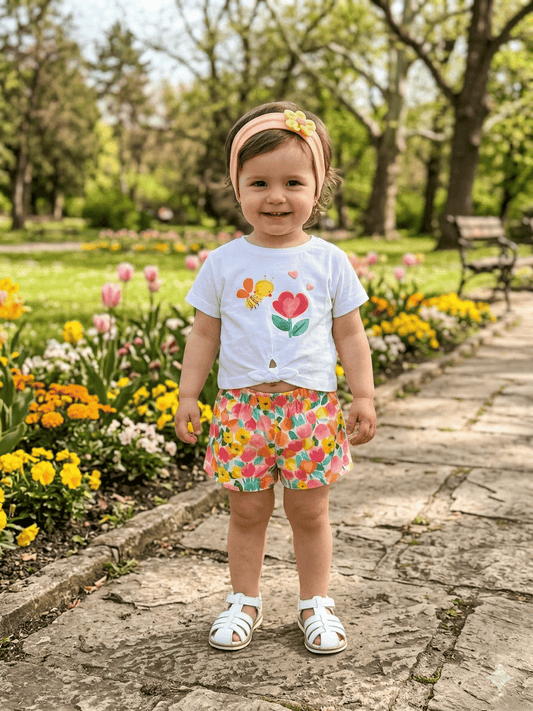 Conjunto camiseta con short