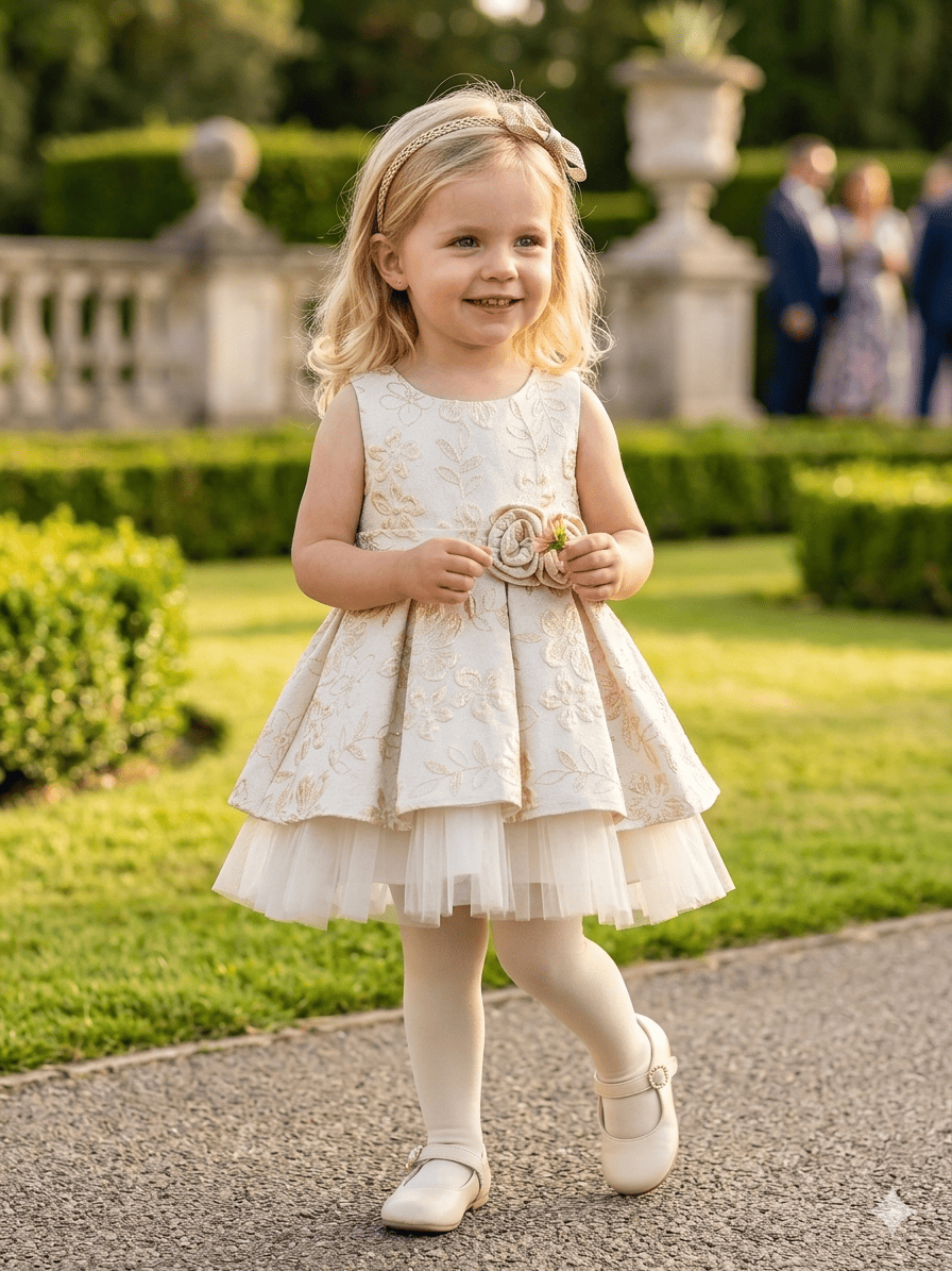 Vestido de ceremonia 6m- 36 meses