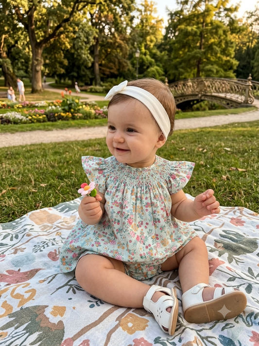 Vestido ceremonia 6m - 18 meses