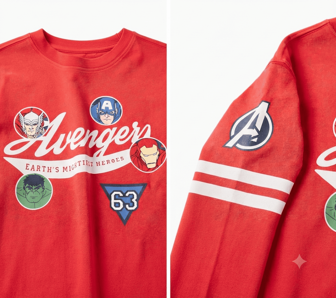 Camiseta manga larga Avengers