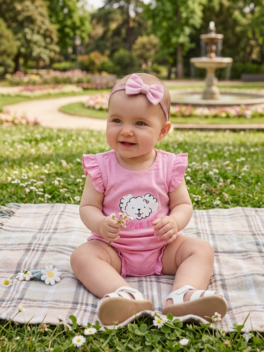 Pelele manga corta 1m-9 meses