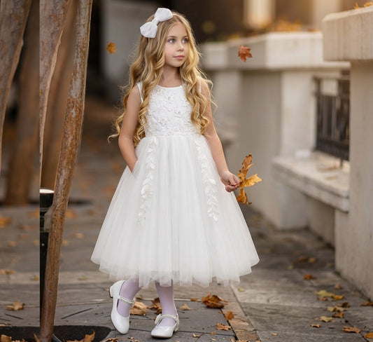 Vestido largo de ceremonia 4-14 Años