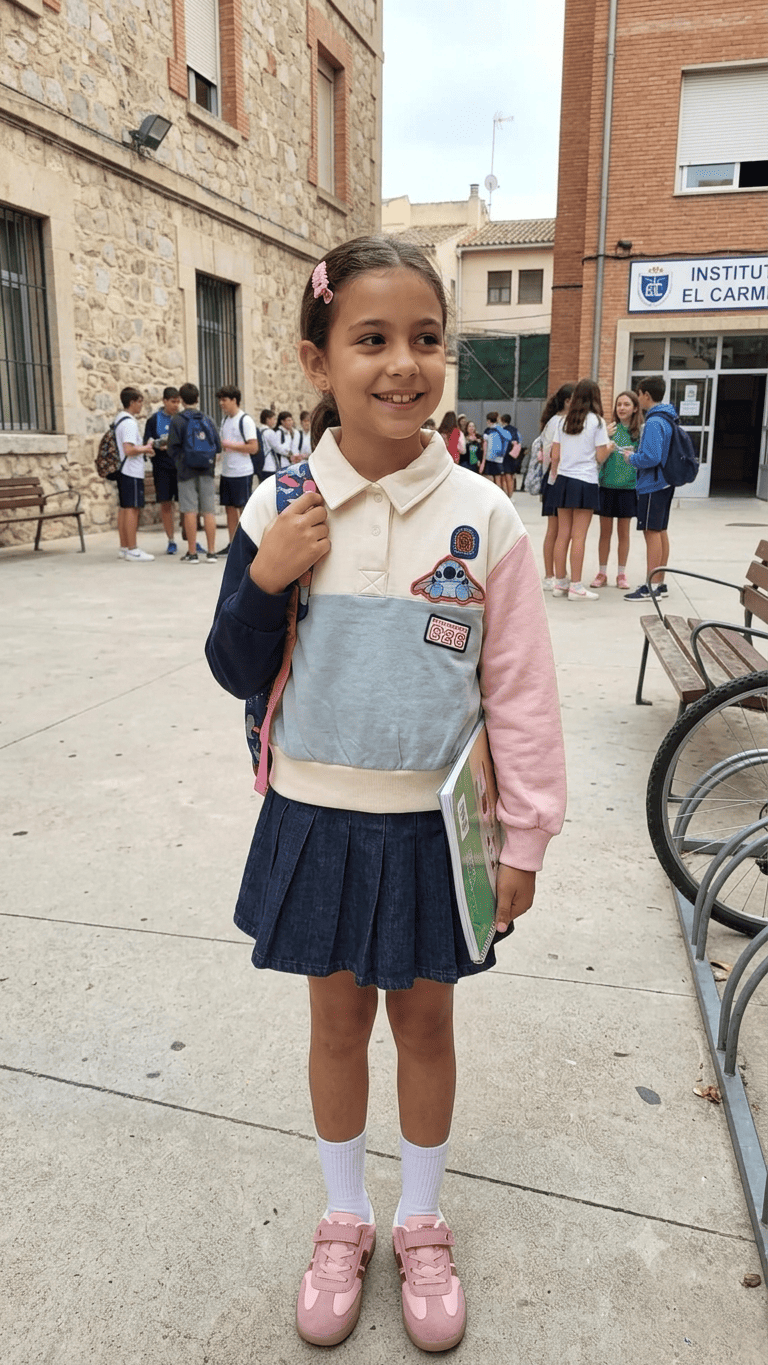 Sudadera de niña de Stitch